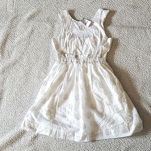 NWT crewcuts by J.Crew fully lined dress. Size 10. Color: white.